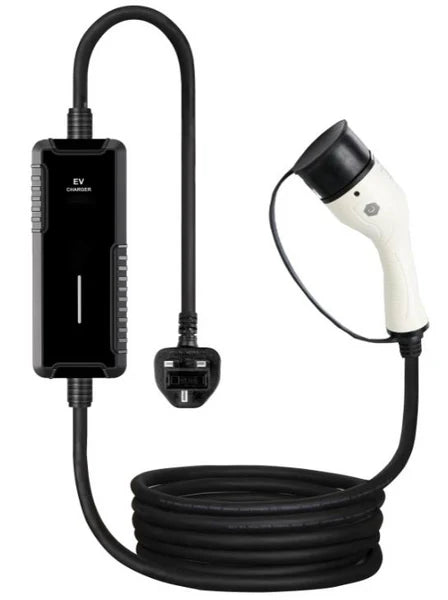 Portable EV Charger (3-Pin UK Plug) – Home Charging Anywhere